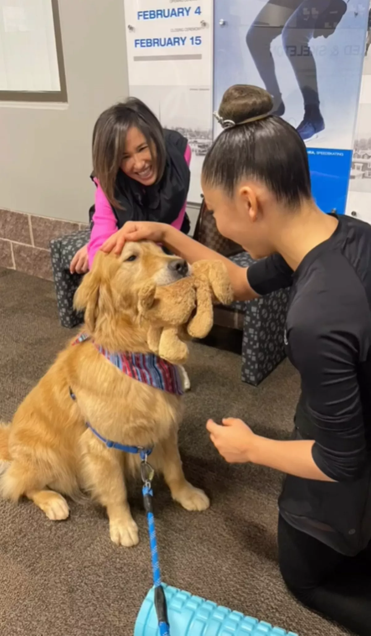 奧運／美國女子體操大放異彩 撫慰犬「燈塔」功不可沒